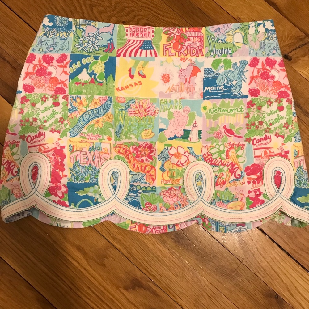 Lilly Pulitzer Tate skirt in State of Mind